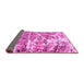 Sideview of Abstract Pink Modern Rug, abs1053pnk