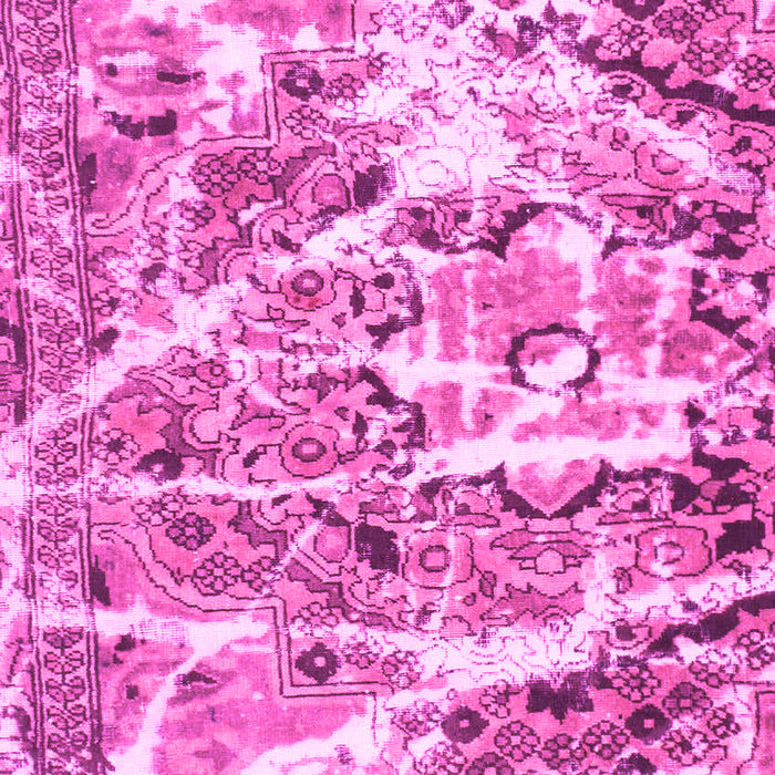 Machine Washable Abstract Pink Modern Rug, wshabs1053pnk