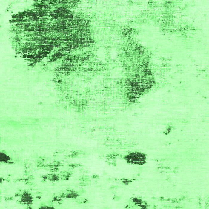 Machine Washable Abstract Emerald Green Modern Area Rugs, wshabs1054emgrn