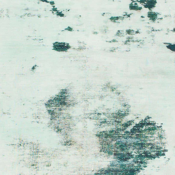 Machine Washable Abstract Light Rose Green Rug, wshabs1054