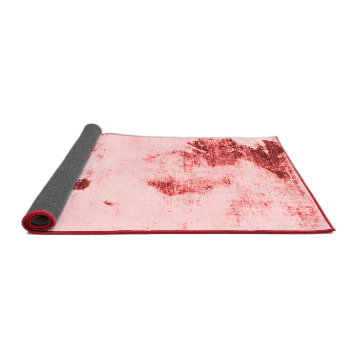Abstract Red Modern Area Rugs