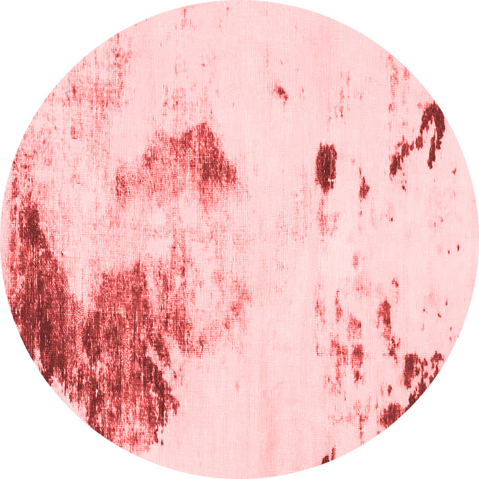 Machine Washable Abstract Red Modern Rug, wshabs1054red