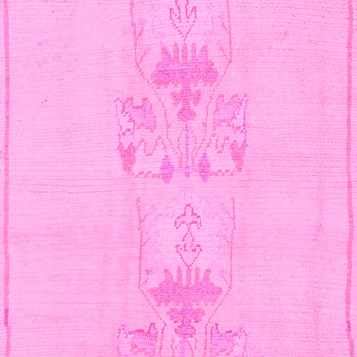 Machine Washable Abstract Pink Modern Rug, wshabs1055pnk