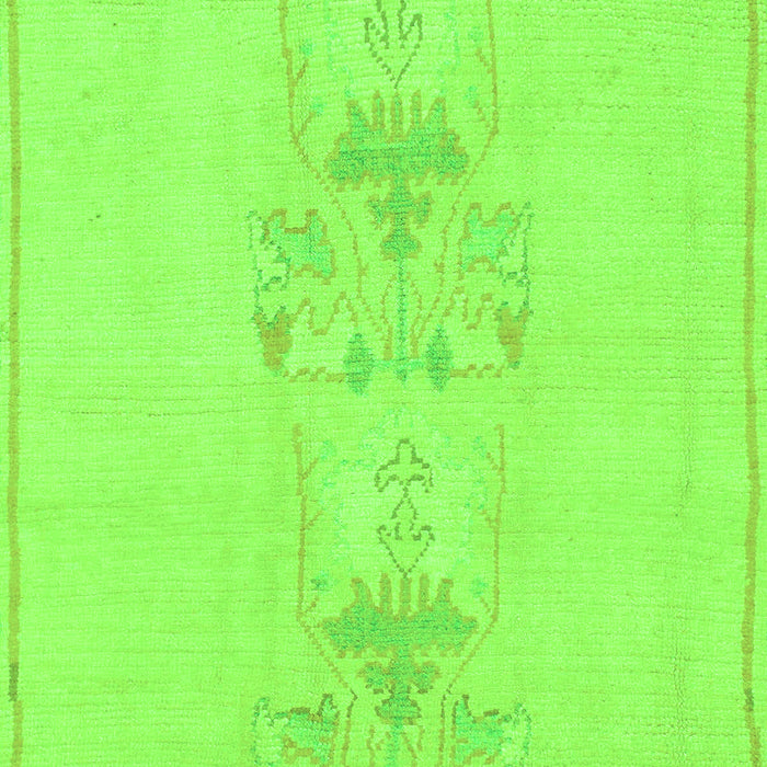 Machine Washable Abstract Green Modern Area Rugs, wshabs1055grn