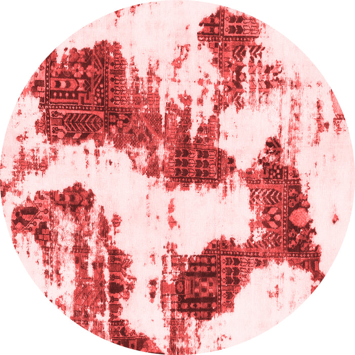 Machine Washable Abstract Red Modern Rug, wshabs1056red