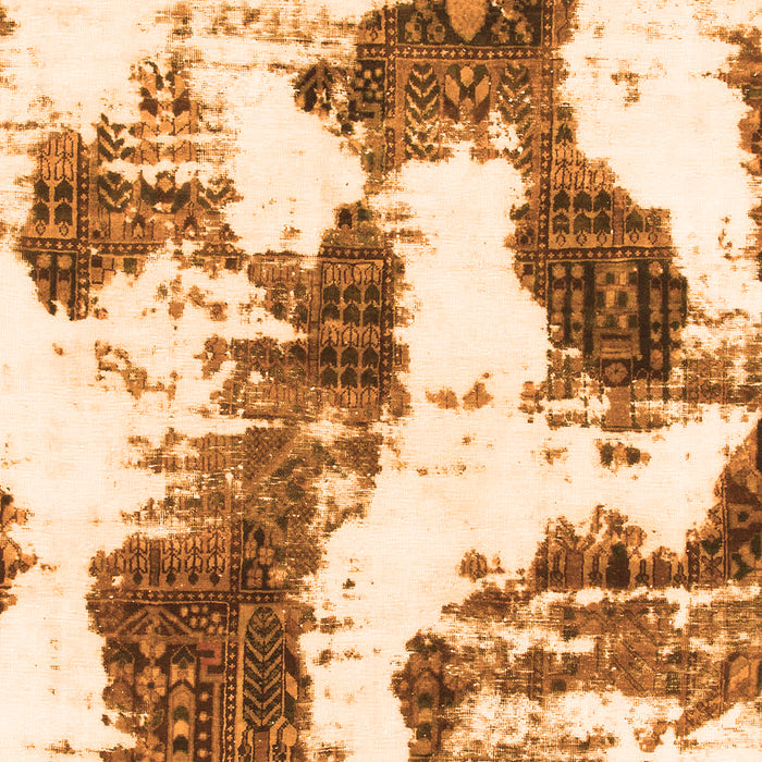 Abstract Orange Modern Rug, abs1056org