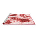 Modern Red Washable Rugs