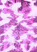 Machine Washable Abstract Purple Modern Area Rugs, wshabs1057pur