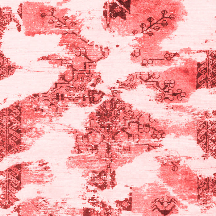 Machine Washable Abstract Red Modern Rug, wshabs1057red