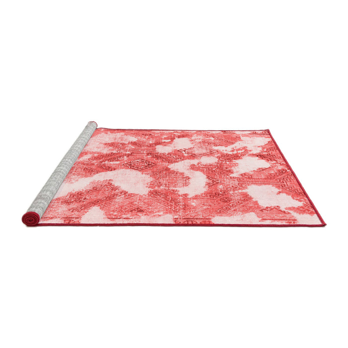Modern Red Washable Rugs