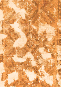 Abstract Orange Modern Rug, abs1058org