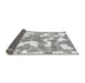 Sideview of Abstract Gray Modern Rug, abs1058gry