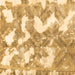 Square Abstract Brown Modern Rug, abs1058brn