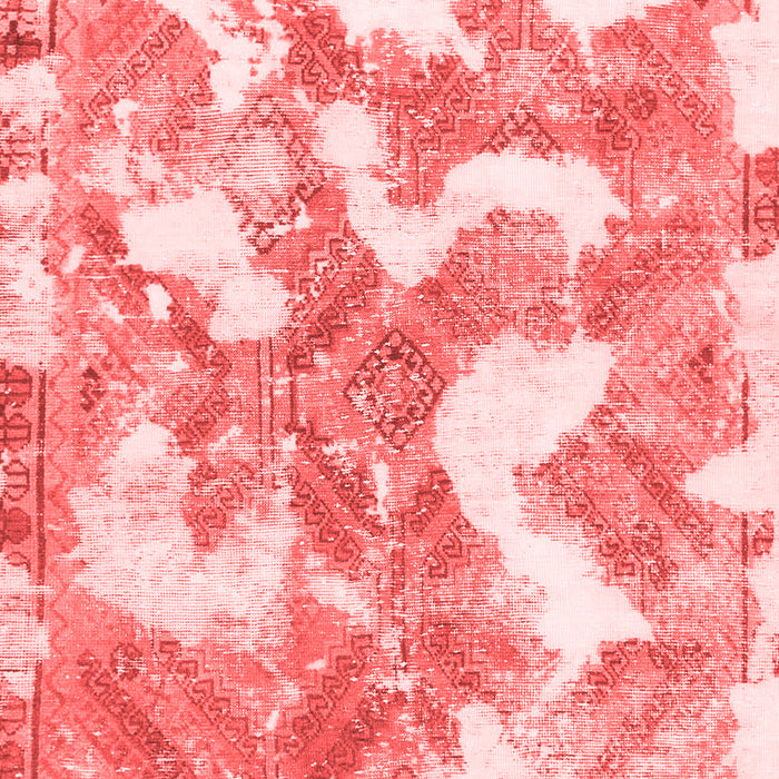 Machine Washable Abstract Red Modern Rug, wshabs1058red