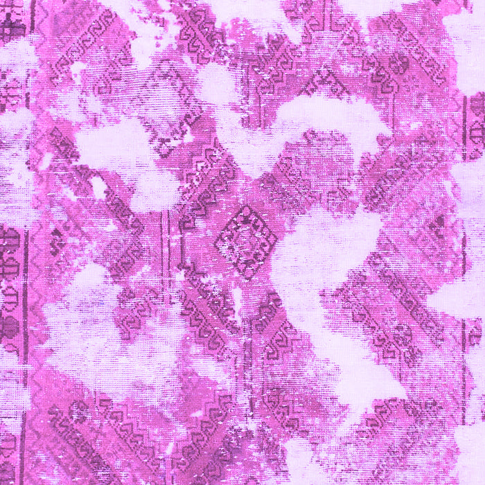 Machine Washable Abstract Purple Modern Area Rugs, wshabs1058pur