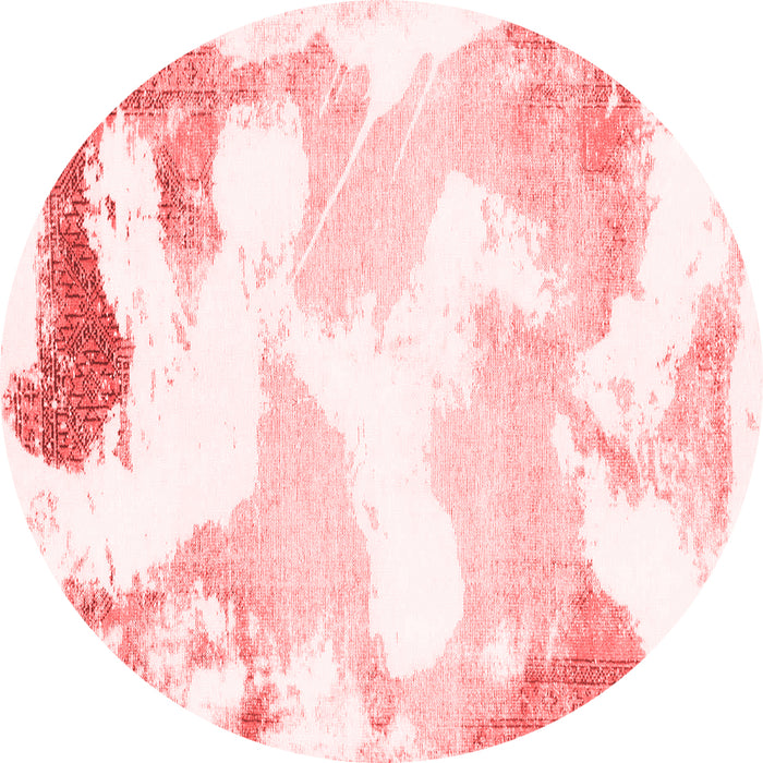 Machine Washable Abstract Red Modern Rug, wshabs1059red