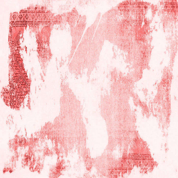 Machine Washable Abstract Red Modern Rug, wshabs1059red