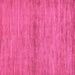 Square Abstract Pink Modern Rug, abs105pnk