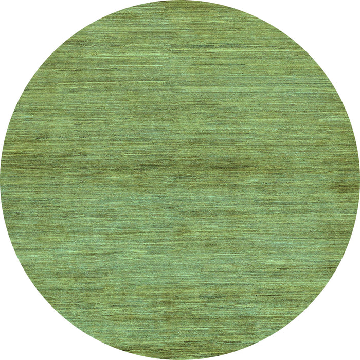 Round Machine Washable Abstract Light Blue Modern Rug, wshabs105lblu