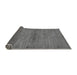 Sideview of Abstract Gray Modern Rug, abs105gry