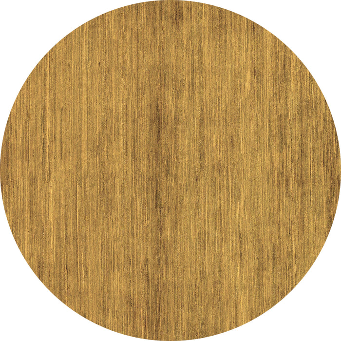 Round Machine Washable Abstract Brown Modern Rug, wshabs105brn
