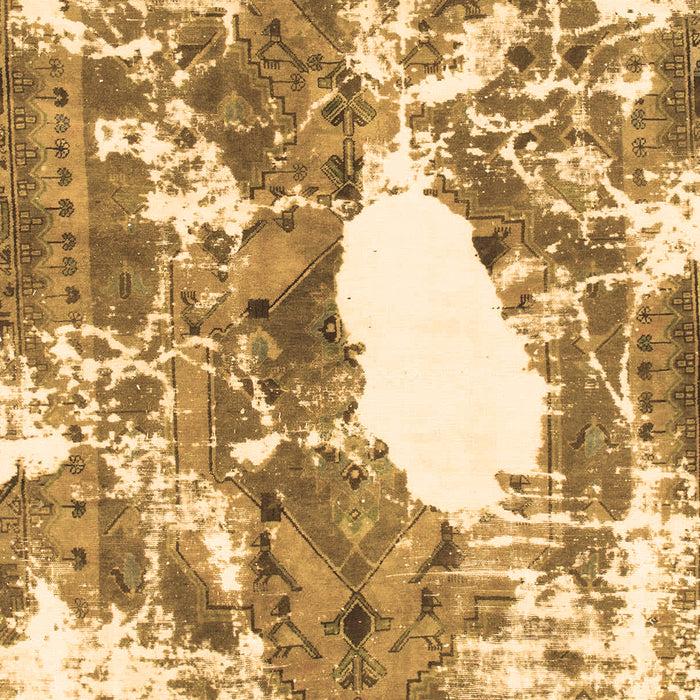 Machine Washable Abstract Brown Modern Rug, wshabs1060brn