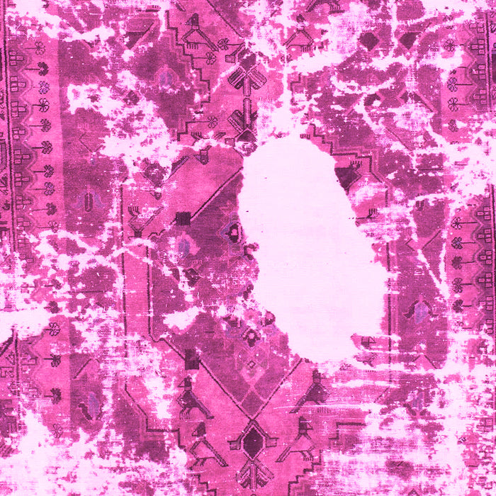 Machine Washable Abstract Pink Modern Rug, wshabs1060pnk