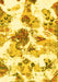 Abstract Yellow Modern Rug, abs1061yw