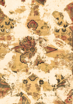 Abstract Brown Modern Rug, abs1061brn