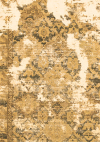 Abstract Brown Modern Rug, abs1062brn