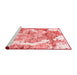 Modern Red Washable Rugs