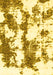 Abstract Yellow Modern Rug, abs1063yw