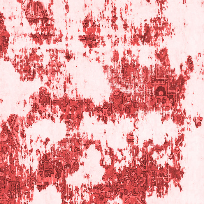 Abstract Red Modern Rug, abs1063red