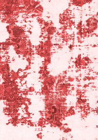 Abstract Red Modern Rug, abs1063red