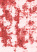 Abstract Red Modern Area Rugs