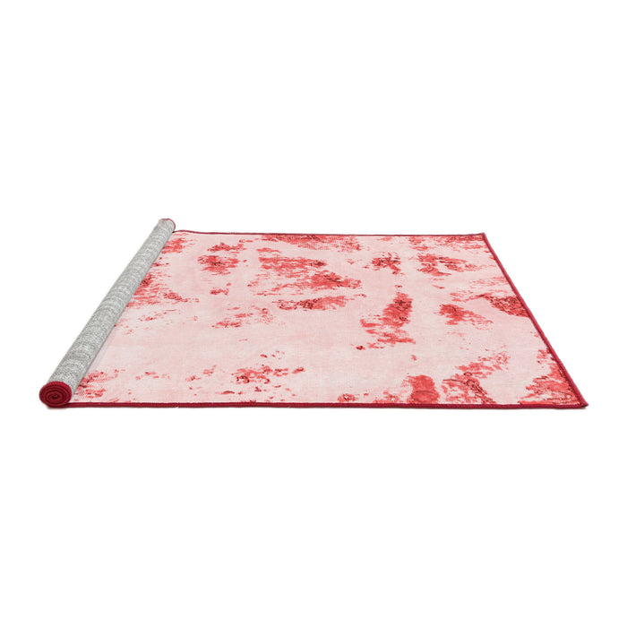 Modern Red Washable Rugs