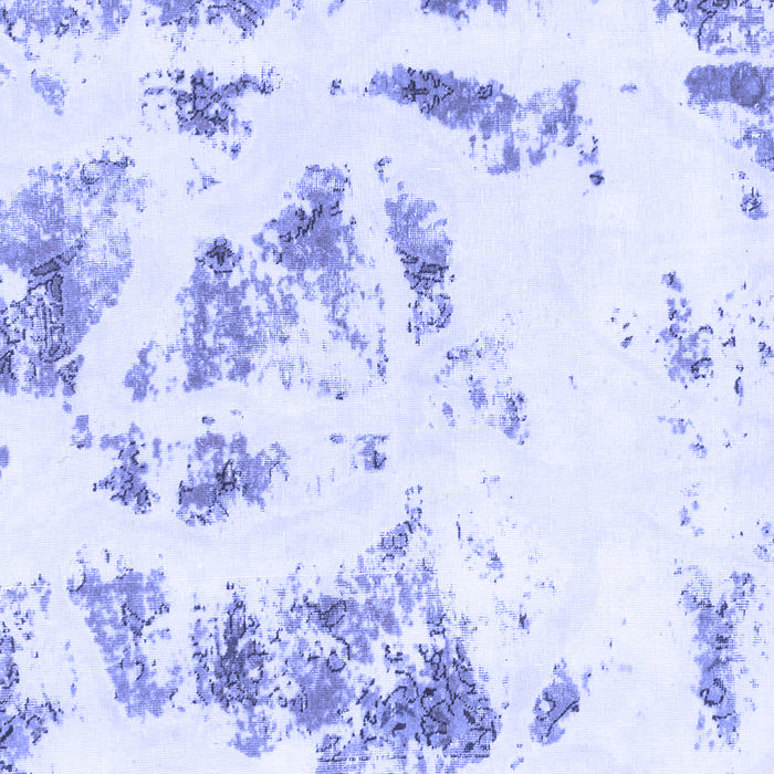 Machine Washable Abstract Blue Modern Rug, wshabs1064blu