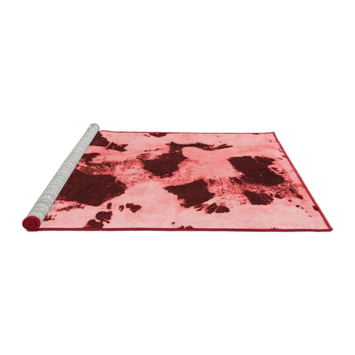 Modern Red Washable Rugs