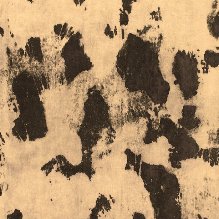 Square Abstract Brown Modern Rug, abs1065brn