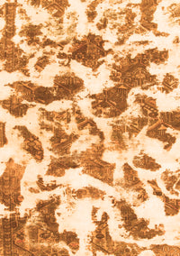 Abstract Orange Modern Rug, abs1066org