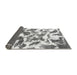 Sideview of Abstract Gray Modern Rug, abs1066gry