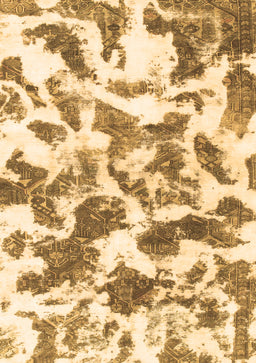 Abstract Brown Modern Rug, abs1066brn