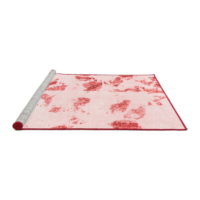 Modern Red Washable Rugs