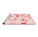 Modern Red Washable Rugs