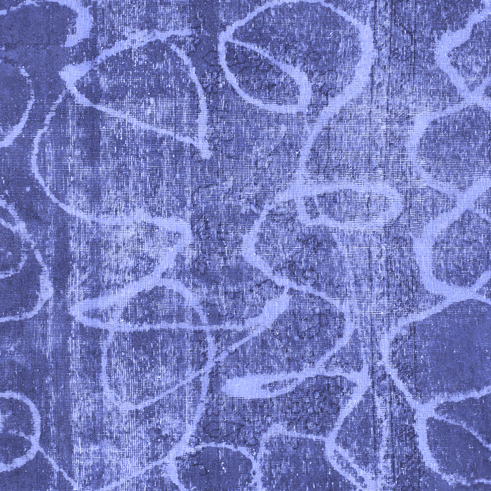 Abstract Blue Modern Rug, abs1068blu