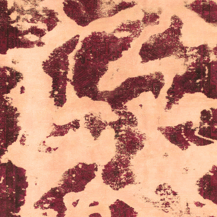 Machine Washable Abstract Brown Modern Rug, wshabs1069brn