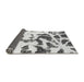 Sideview of Abstract Gray Modern Rug, abs1069gry