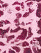 Machine Washable Abstract Pink Violet Pink Rug, wshabs1069