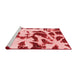 Modern Red Washable Rugs