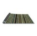 Sideview of Abstract Light Blue Modern Rug, abs106lblu